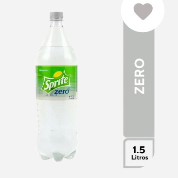 Sprite Zero Sin Azúcar 1.5L