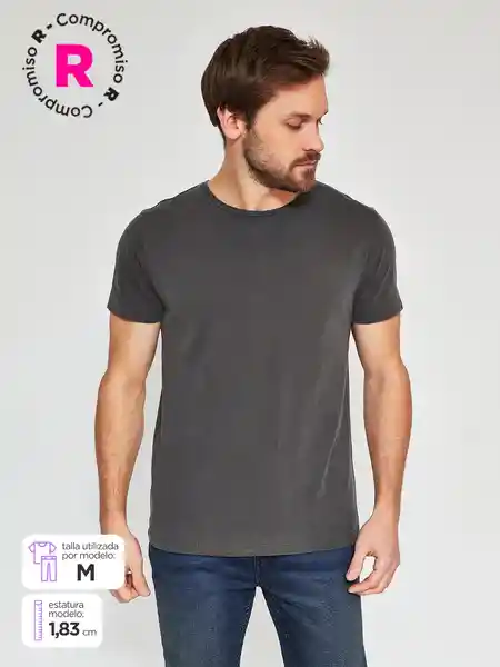 Barbados Camiseta Polera Manga Corta Casper tt Negro XL