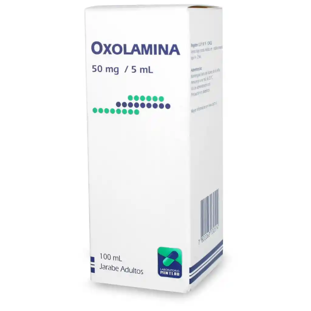 Oxolamina Adulto 100 Ml 50 Mg