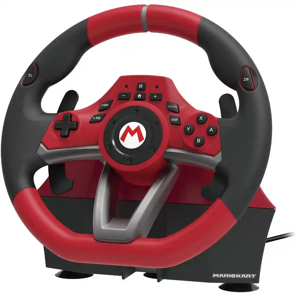 Volante Gamer Hori Racing Wheel Nintendo Switch Original Alámbri