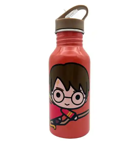 Botella Metálica Roja Harry Potter