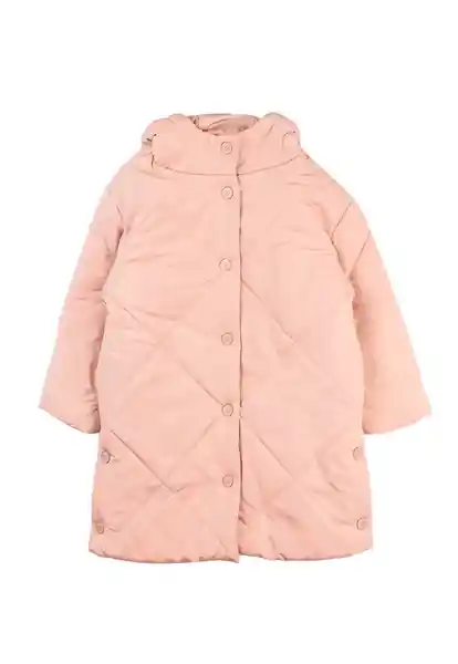 Abrigo Parka Kids Arctic 319 Niña Rosa Talla 2 Años Ficcus