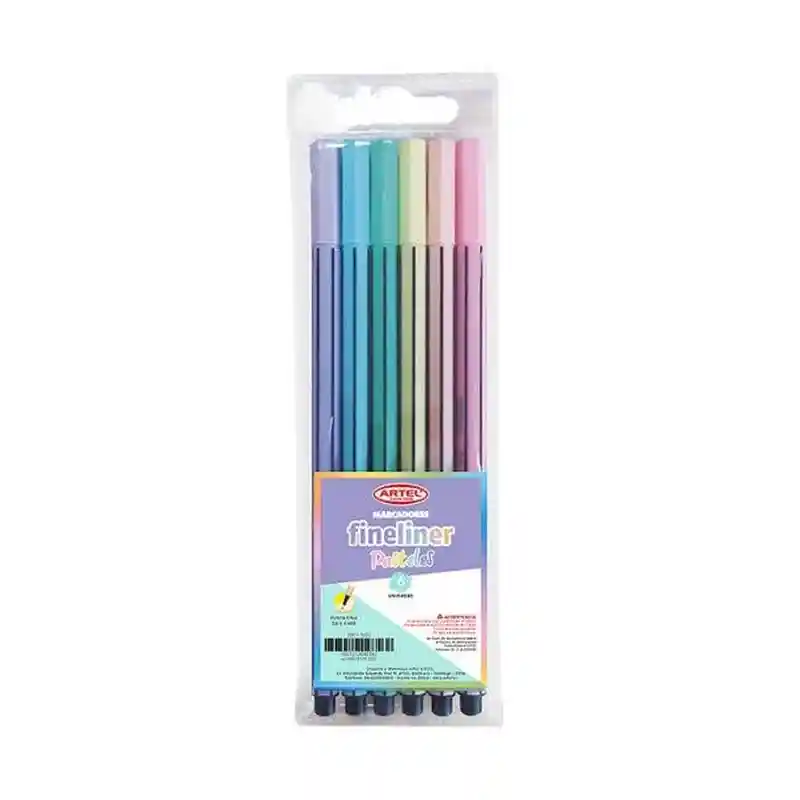 Artel Marcador Fineliner Color Pastel