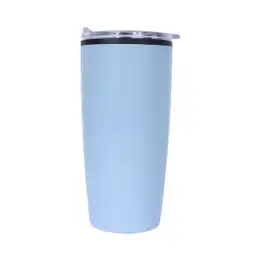 Miniso Vaso de Acero Inoxidable Para Coche Azul 500 mL