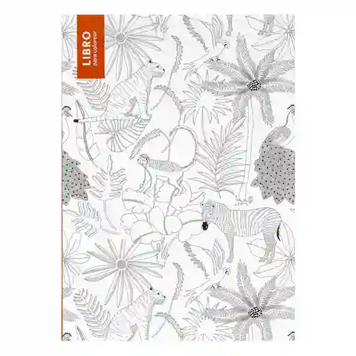 Libro Para Colorear 15 Hojas A4 Casaideas