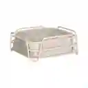 Servilletero de Metal 15 x 15 cm