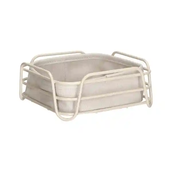 Servilletero de Metal 15 x 15 cm