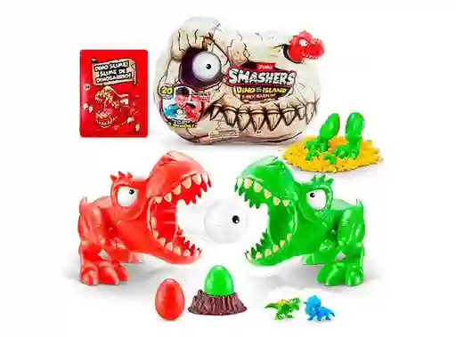 Smashers Set de Batalla T-Rex Dino Surtidos