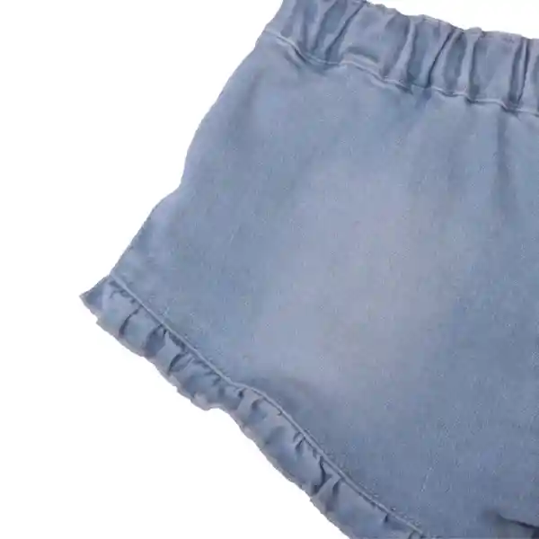 Short Bebe Niña Celeste Pillin 9 M