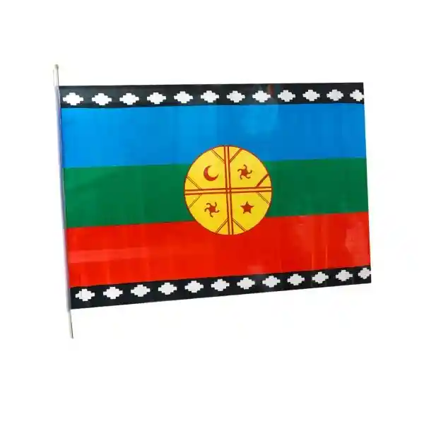 Fiestamania Bandera Decorativo Dieciochero Mapuche 490414