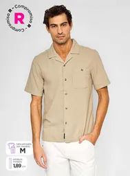 Camisa Manga Corta Vislo Bb2 Verde Claro L Ss24