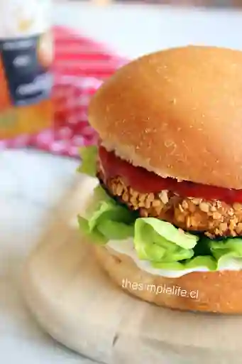 Hamb Vegeta Champiñon Papas