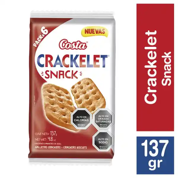 Costa Pack de Galletas Crackelet