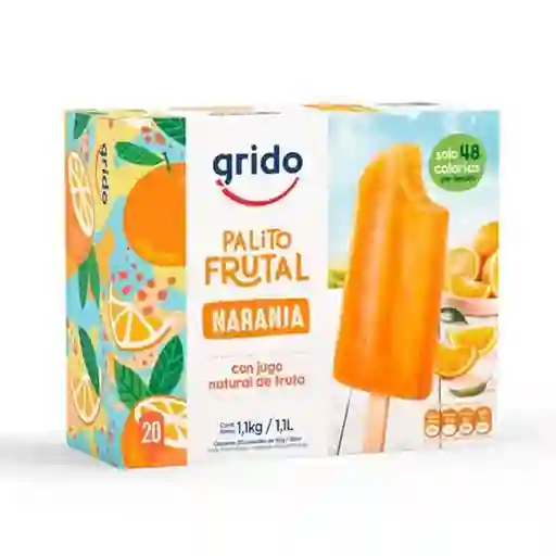 Caja palitos frutal naranja 