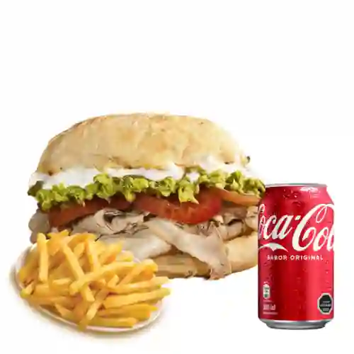 Combo lomito de cerdo