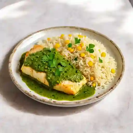 Pescado Al Cilantro
