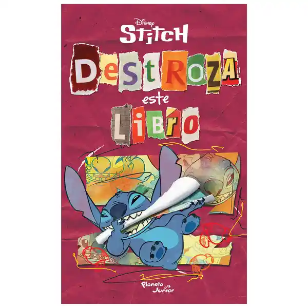 Stitch. Destroza Este Libro Disney - Planeta