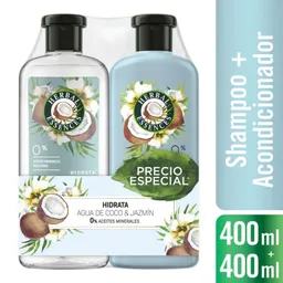 Herbal Essences Pack Shampoo + Acondicionador Agua de Coco