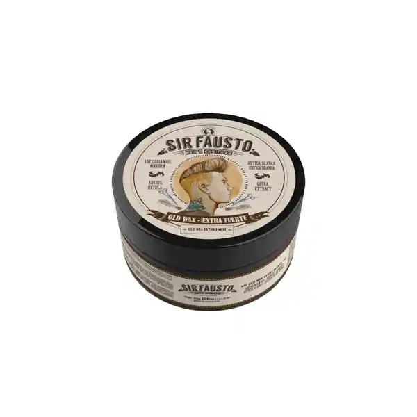 Sir Fausto Cera para Peinar Old Wax Extra Fuerte 100 g