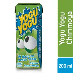 Yogu Yogu Bebida Láctea Sabor a Chirimoya sin Azúcar