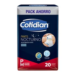 Cotidian Ropa Interior Desechable Nocturna Talla P/M