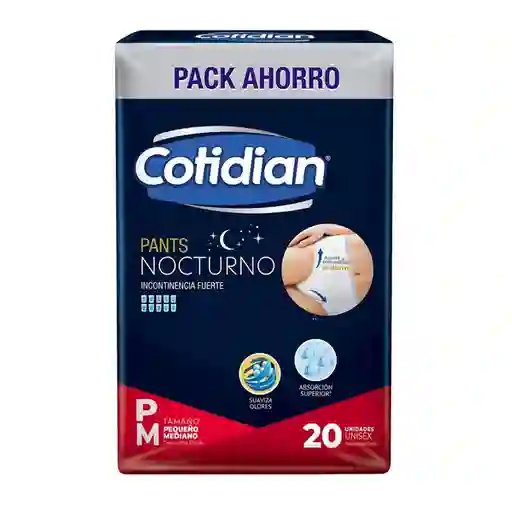Cotidian Ropa Interior Desechable Nocturna Talla P/M