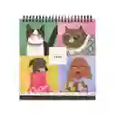 Calendario de Escritorio Ilustrado 2026 Casaideas