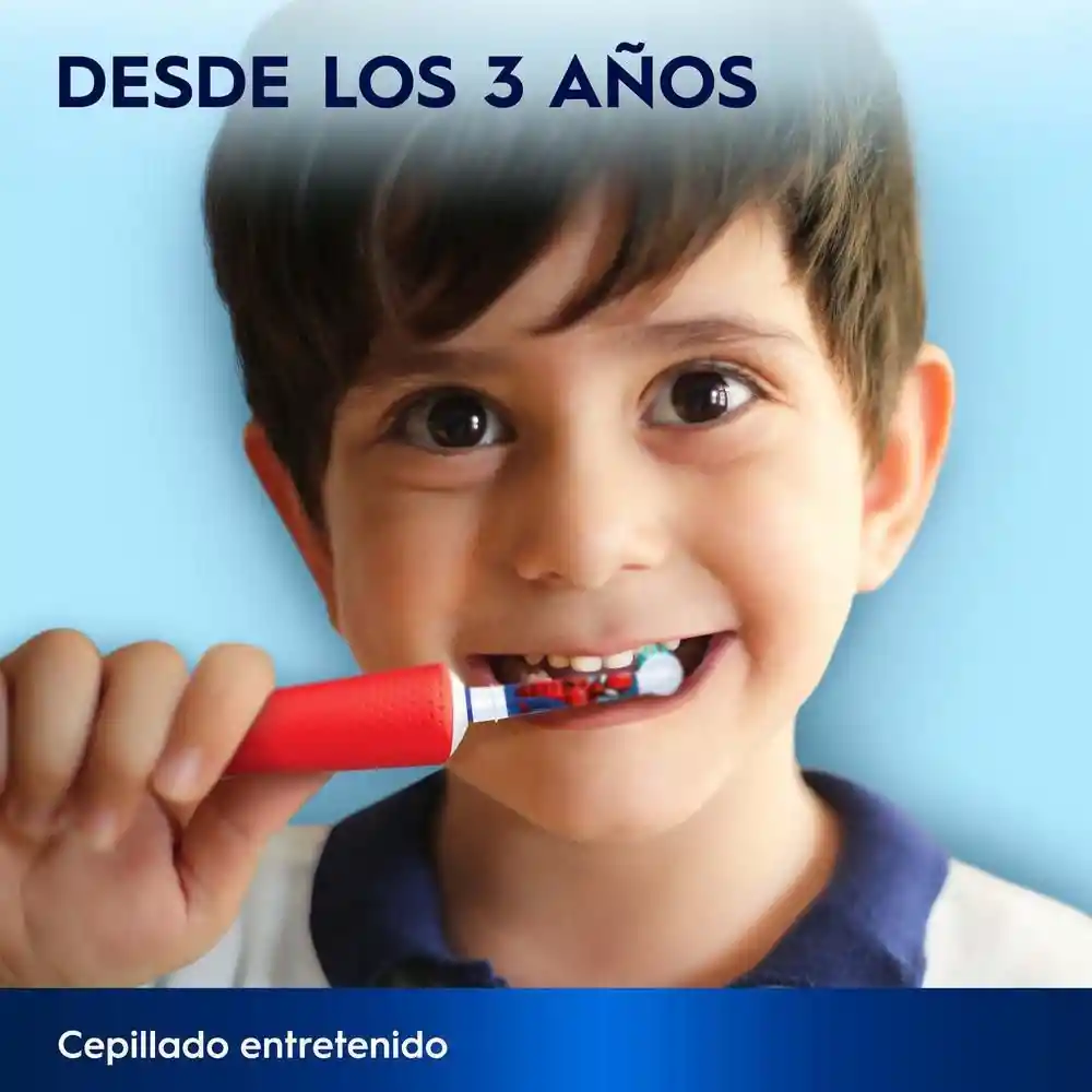 Oral-B Cepillo Dental Eléctrico Vital Kids Spider Man