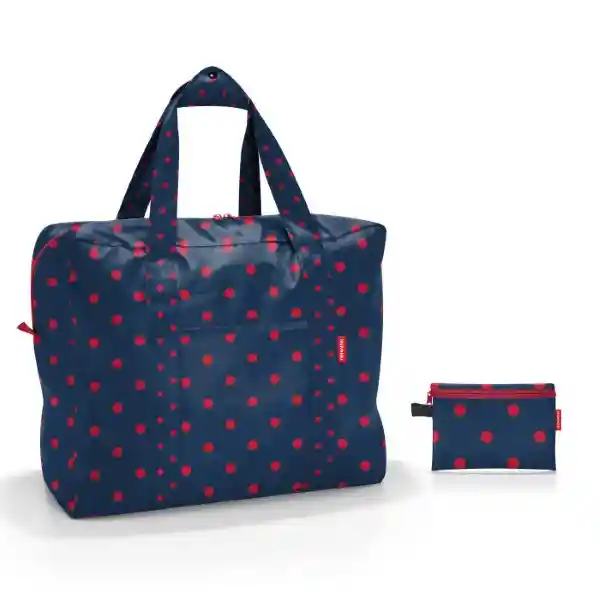 Bolso de Viaje Plegable Porta Maleta Mixed Dots Red Reisenthel