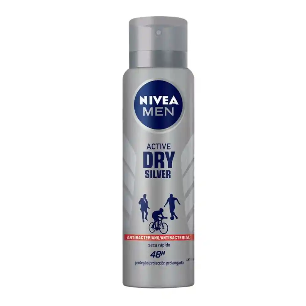Nivea Men Desodorante en Spray Silver Protect