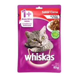 Whiskas Alimento Húmedo para Gato Adulto Sabor a Carne