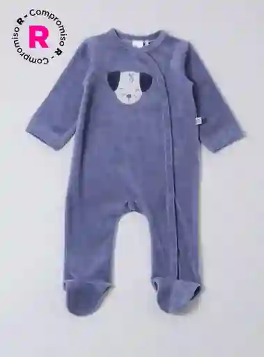 Baby Harvest Pijama Osito Lg Plush02 es Tt. Azul Talla 0/3