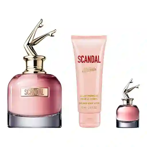 Jean Paul Gaultier Set Perfume Scandal + Loción Corporal + Mini
