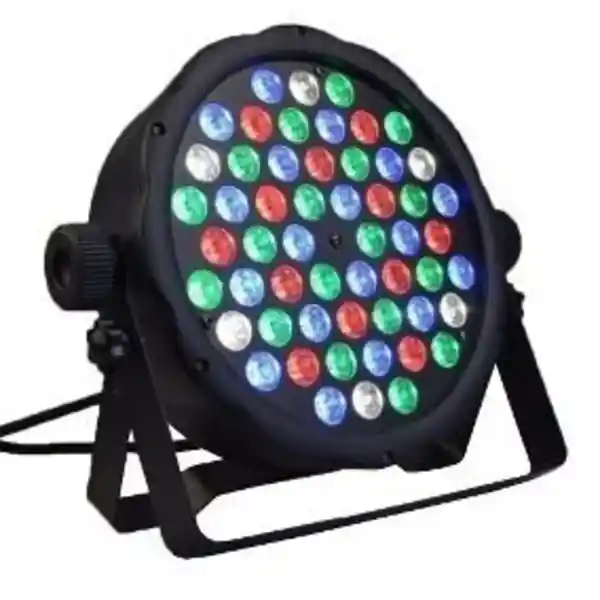 Luz Par Con Láser y Soporte 18 Leds