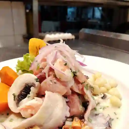 Ceviche mar y tierra