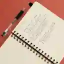 Libreta Forrada Con PU 120 Hojas Con Líneas Café Casaideas