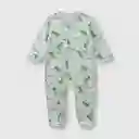 Pijama Entero de Bebé Niño Gris Melange Talla 12/18M Colloky