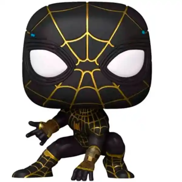 Funko Pop Figura Coleccionable Spider-Man Black & Gold Suit 921