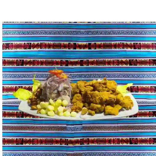 Gran Duo (ceviche + Chicharrón Pescado)