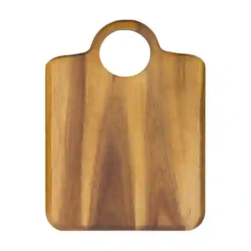 Tabla de Madera Rectangular Con Asa 25 x 33 x 1