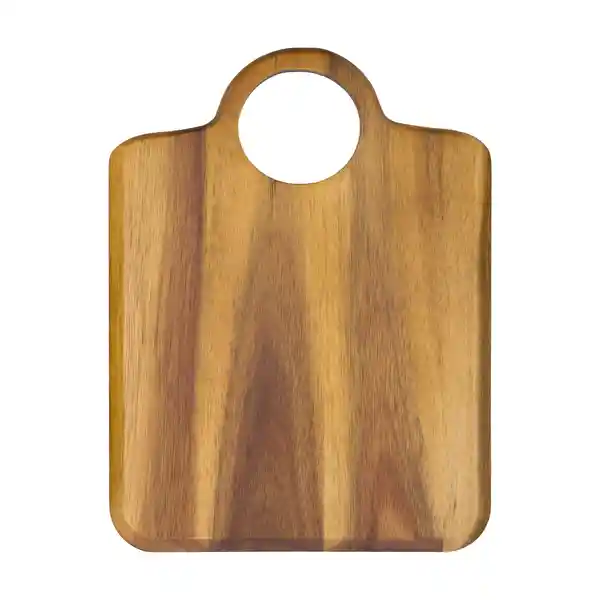 Tabla de Madera Rectangular Con Asa 25 x 33 x 1