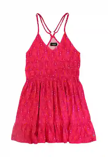 Vestido Teens Spirit Niña Fucsia Talla 12/S - 555