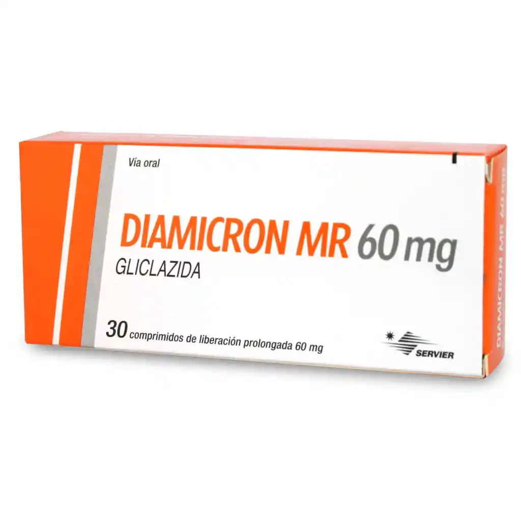 Diamicron MR 60 mg Comprimidos Sublinguales