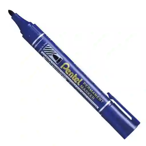 Pentel Marcador Permanente Redondo Azul N450