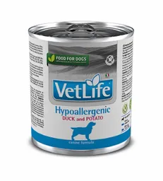 Vet Life Alimento Para Perro Medicado Hipoalergénico Pato y Papa