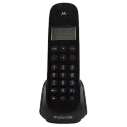 Teléfono Fijo Inalámbrico Motorola Negro M700