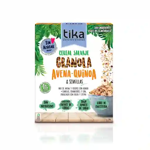 Tika Cereal Salvaje Avena Quinoa