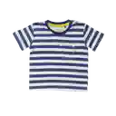 Polera Manga Corta Niño Azul Pillin 3 M