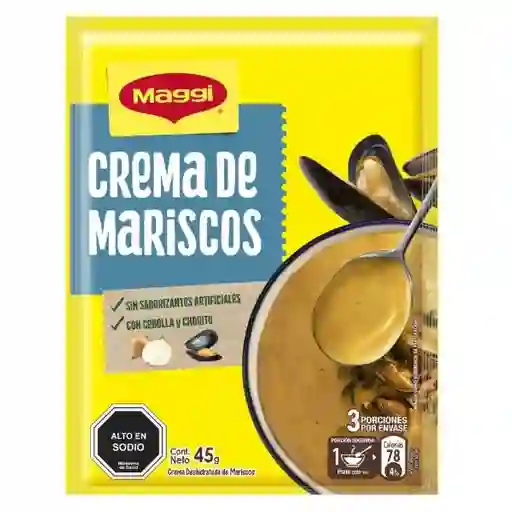 2 x Crema de Mariscos Maggi 45 Gr