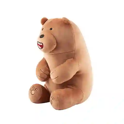 Peluche Grizzly Lovely Sentado 30 cm We Bare Bears Miniso